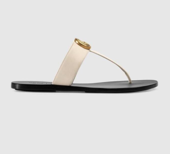 

Similar 44 Men Women Sandals Designer Shoes Slide Summer Fashion Wide Flat Slippery With Thick Sandals Slipper Flip Flop and box