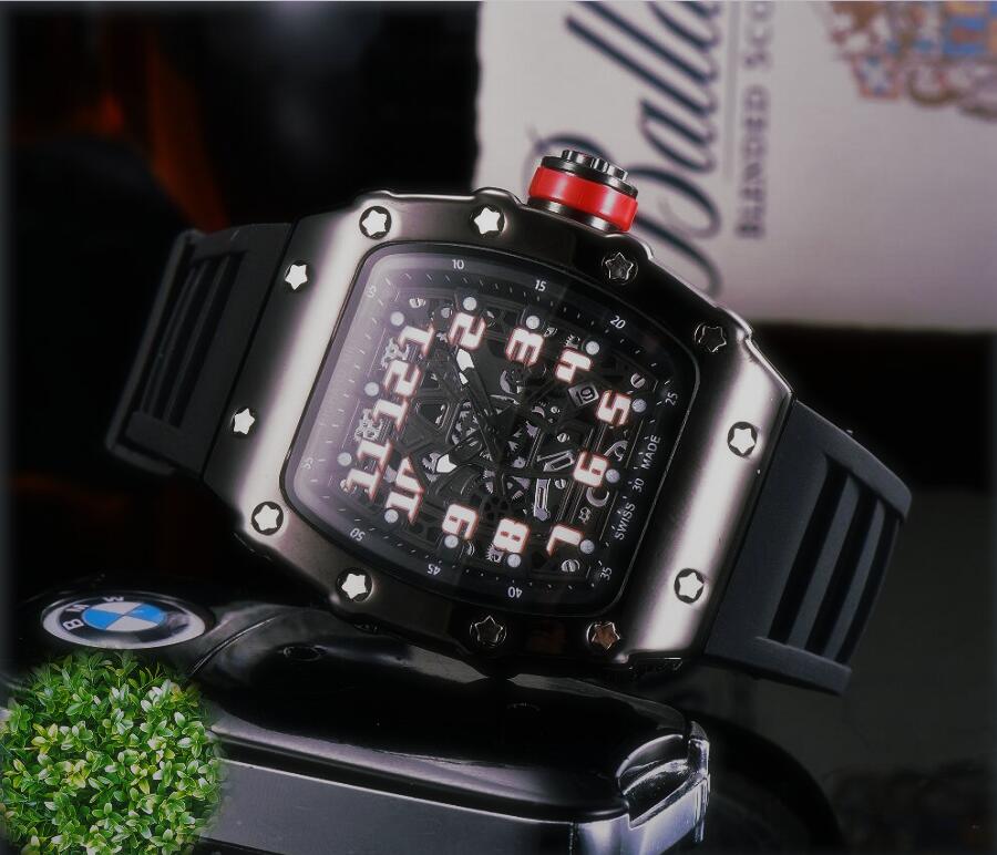 

luxury mens skeleton designer watches military fashion design sports Wristwatch gifts orologio di lusso Montre de luxe, As pic