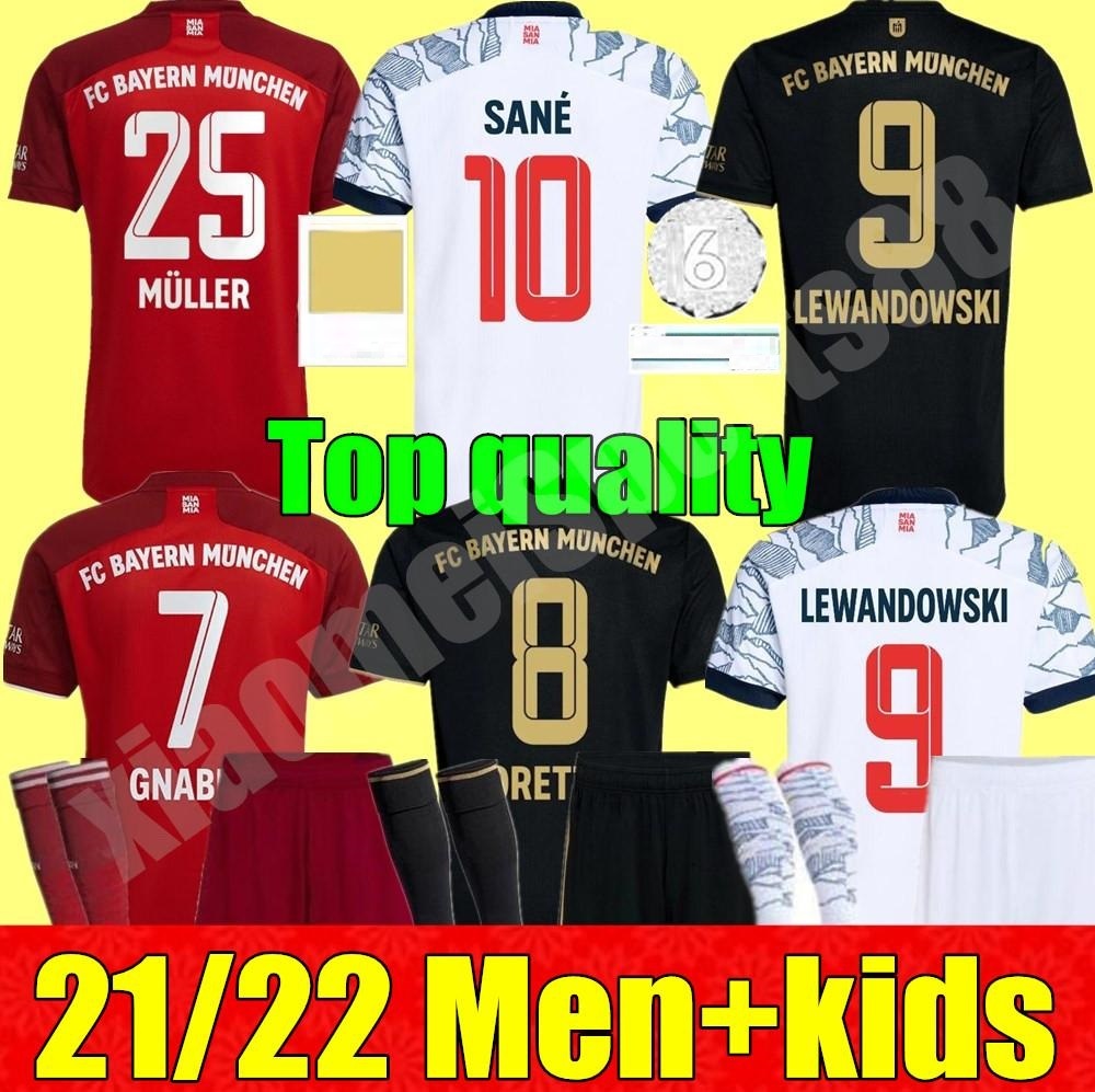 

2021 2022 BAYERN RIBERY HUMMELS Soccer jerseys adult Men kids kit 21 22 VIDAL LEWANDOWSKI MULLER SANE MUNICH home away 3rd child Football uniform, Kids home+league patch
