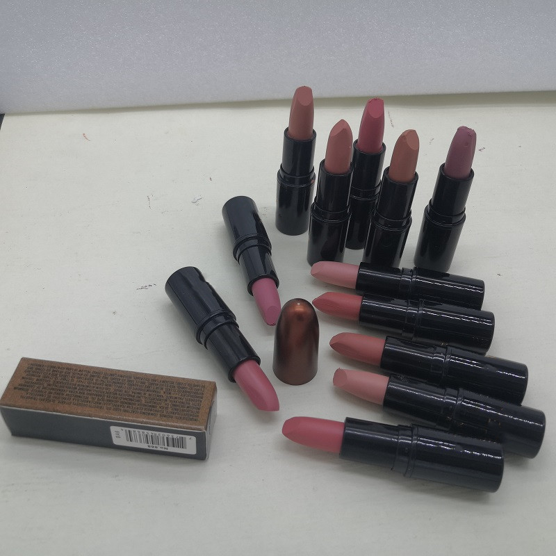 

Makeup Nude shade 12color lipstick velvet teddy myth honey love please me Matte 3g mocha whirl color with sweet smell, Mixed color