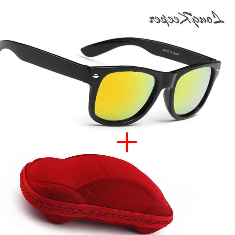 

Cool 6-15 years children sunglasses for children boys girls fashion eyewares coating lens UV 400 protection with fall Glasses wholesale, Silver