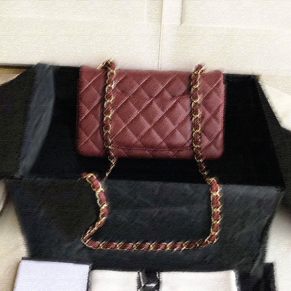HBP 7A+CF handbags woman mini small classic flap Genuine wallet purse billetera de diseñador crossbody Shoulder bags and Original Imported Leather