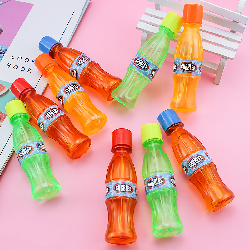 

Summer Best-selling Beverage Bottled 24 Children's Bubble Stick Toys in a Box of Square