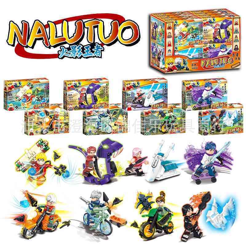 

82286 Building Blocks Educational ScoobytoyNew compatible LEGO Naruto Kakashi small particle building block puzzle boy toyfidgetAction Figur