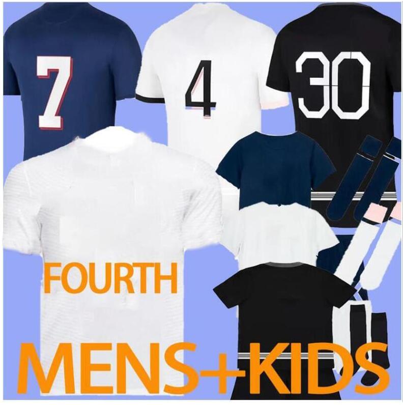 

MBAPPE HAKIMI SERGIO RAMOS WIJNALDUM soccer jersey 21 22 NEYMAR JR football shirt PSGs 2021 2022 MARQUINHOS men adult kit + kids sets socks, 21 22 away jersey