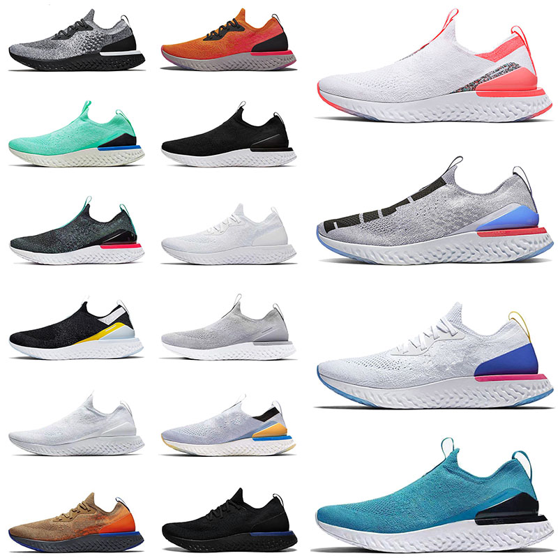 

2021 Arrival Outdoor Shoes EPIC Flynit 1 Fly Knit 2 Sports Sneakers For Mens Womens ALL White Black Grey Blue Green Pink Men Women Trainers Jogging Walking, 32 plum dust 36-40