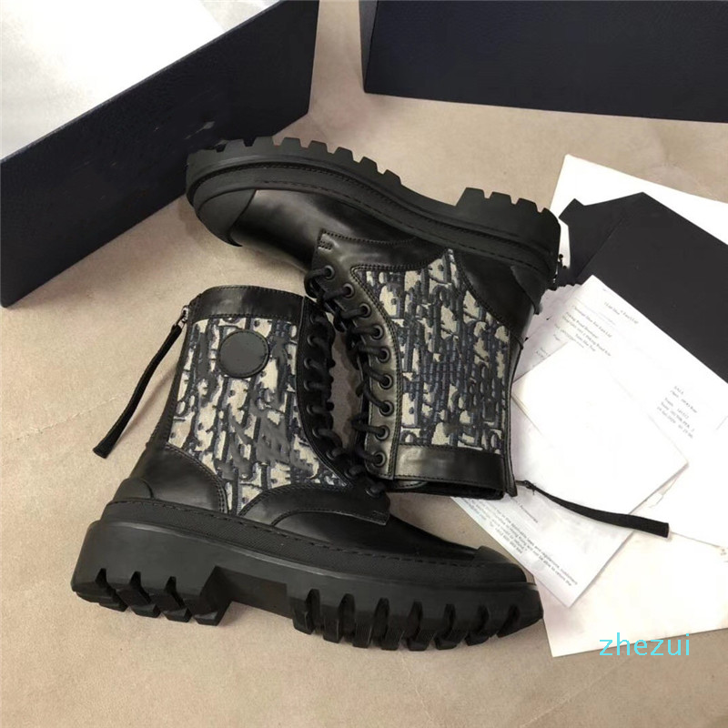 

designer mens womens Fashion men boots leather shoes top quality Ankle winter boot for cowboy black hiking work 35-42