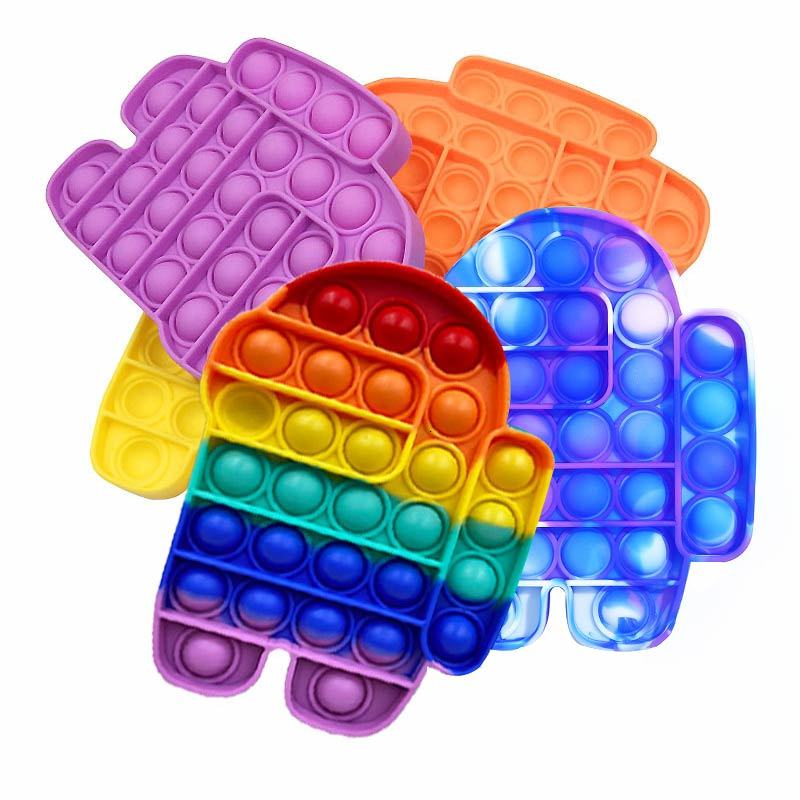 

Pop It Hot Push Bubble Fidget Toys Adult Stress Relief Toy Antistress PopIt Soft Squishy Anti-Stress Gift Anti Stress Box Poppit