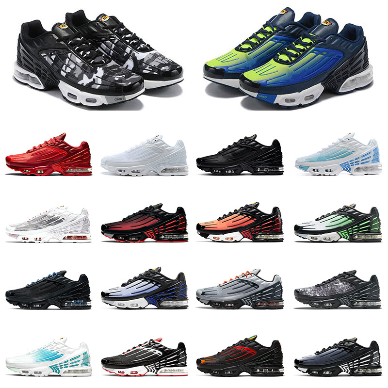 

WITH BOX Designer plus 3 Turned tn shoes men Sports Sneakers Triple White Black Orange Green Graphic Prints Wolf Grey Multi Women Trainers Outdoor Jogging Walking Ten, 4 graphic prints