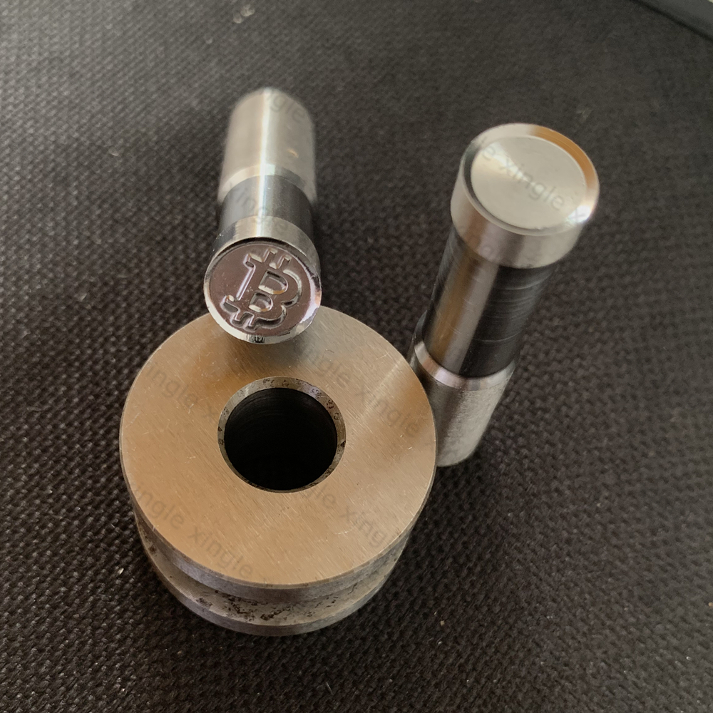 

high quality tool parts custom single punch die lettering B milk sugar candy press machine 5T round shape 3D metal tooling mold stamp TDP0/1.5 TDP5 in stock