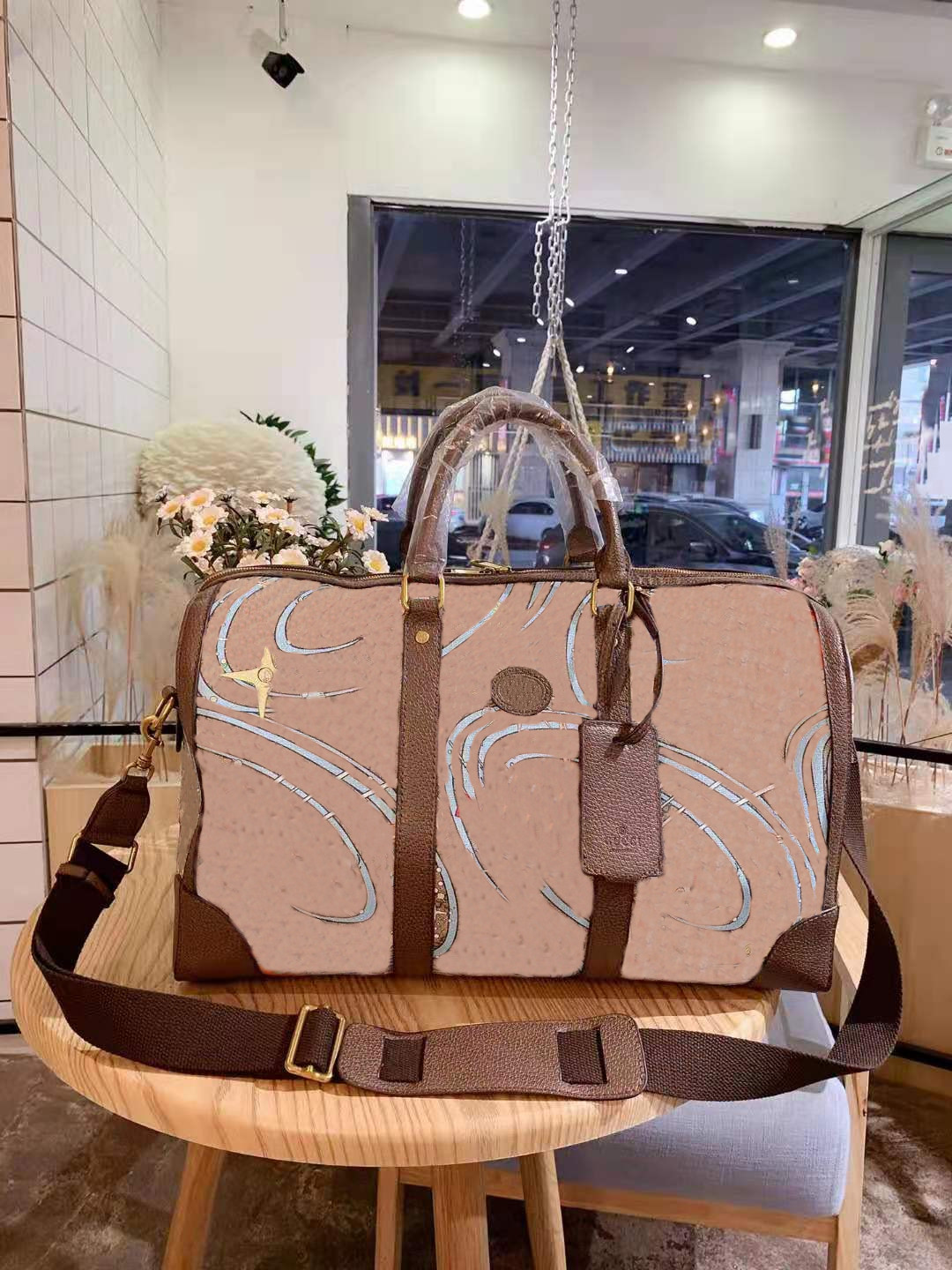 

Hand Luggage Travel Duffle Bag for Men and Women Printed Cartoon Handbag Unisex Duffel Bags Ladies Handbags Backpack Tote Boston Backpacks, Customize