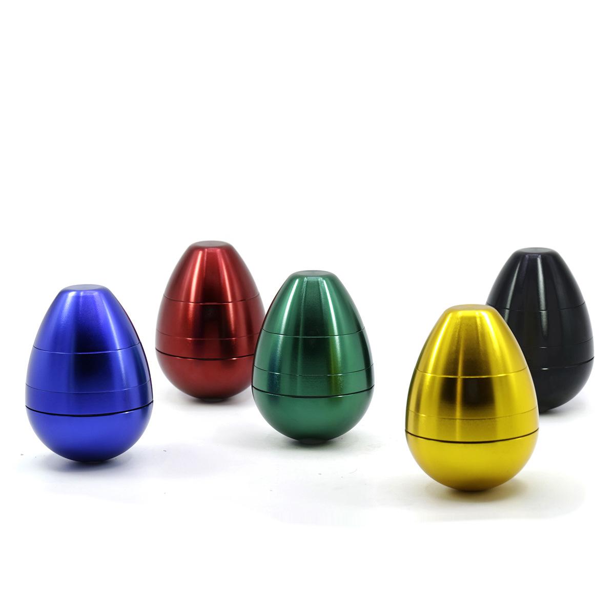 

Cigarette Accessories Aluminum Alloy Egg Herb Grinder Smoking Tobacco Tools Diameter 58mm Smoke Machine