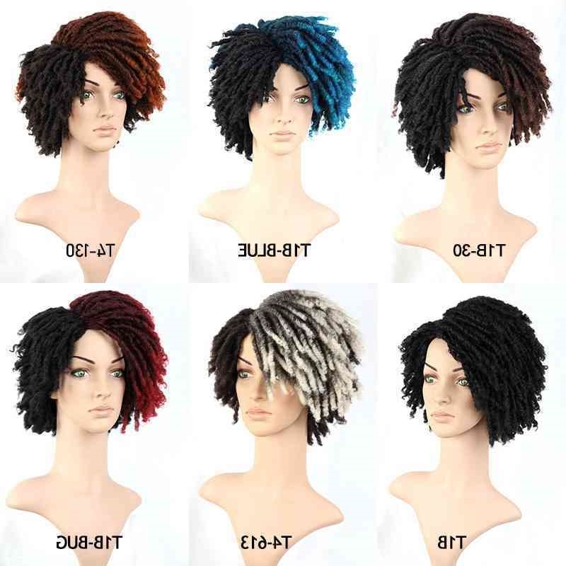 

dreamlock Wig color matching wigs chemical fiber Crochet hair dirty braid headgear, 1b