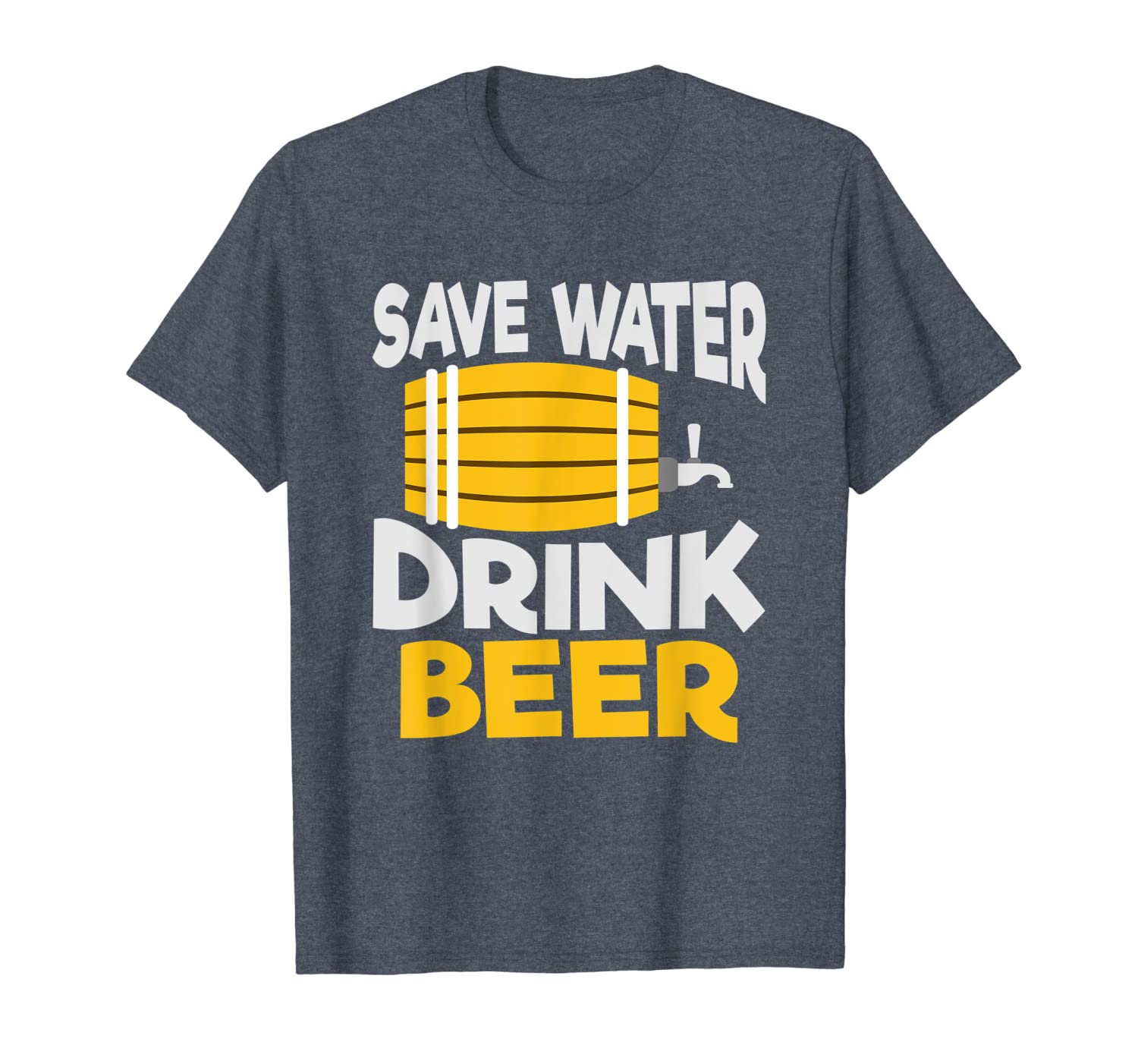 

funny alcohol drinking shirt save water drink beer t-shirt, White;black