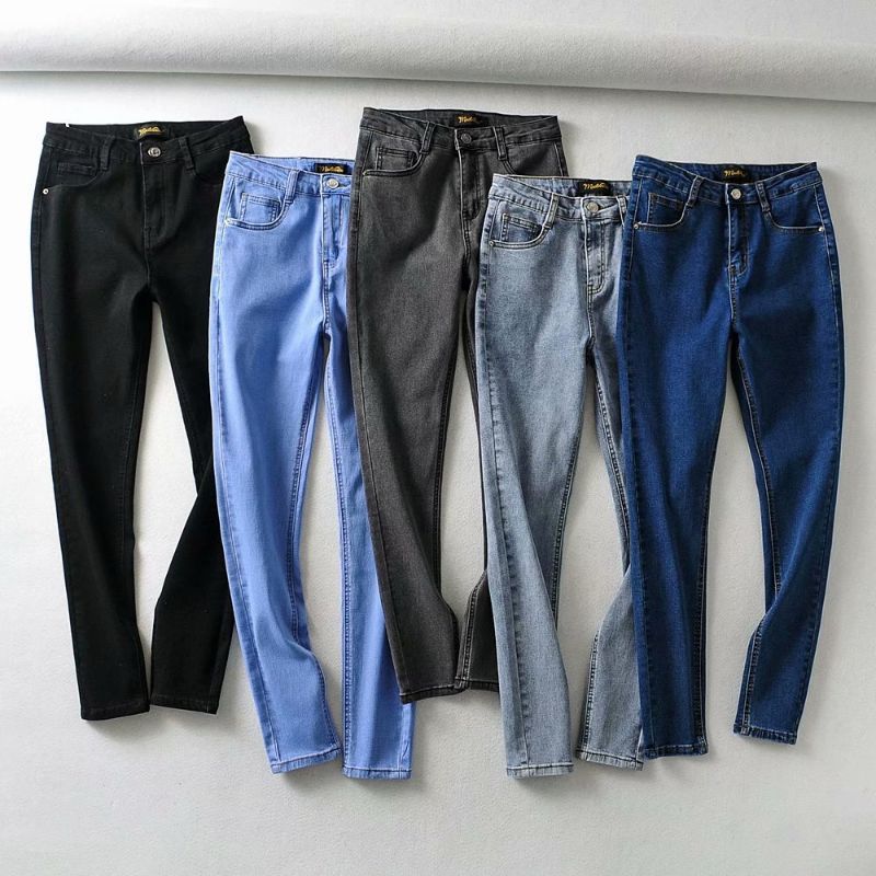 

Women's jeans Wind Pants 2021 Summer Spring and Autumn Fashion High Waist Straight Tube Hip Lift Slim Jeans, Gray
