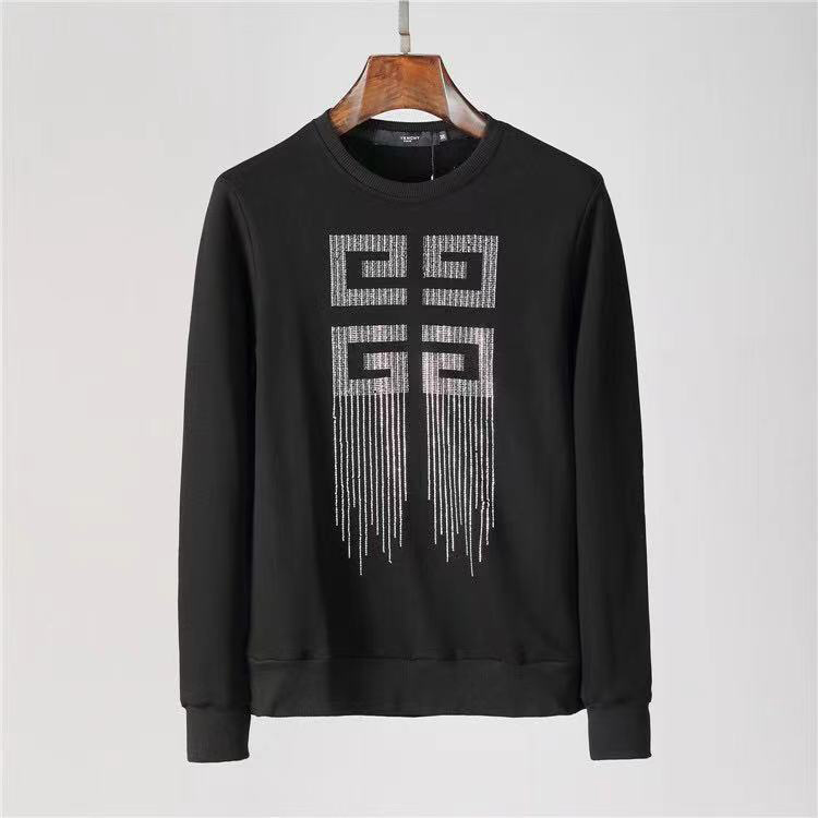 

1ss Women's Designer Hoodie Fashion Geometric Pattern Fall Winter Men's Long Sleeve Hoodie Pullover Sweatshirt jumpers_chain, Black
