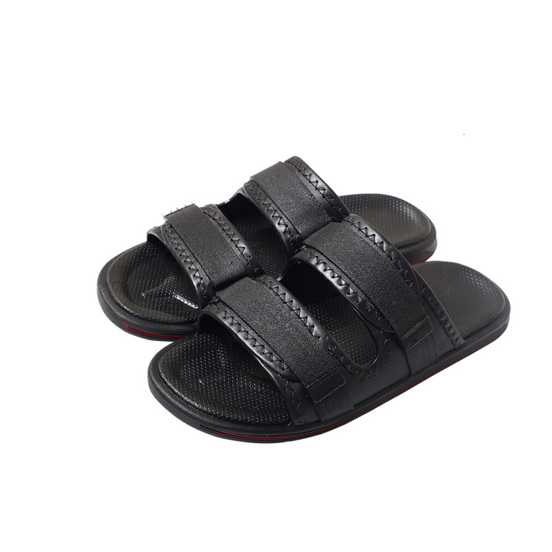 

Sandals Big Size 42-47 Men Patent Leather Summer Classic Shoes Slippers Soft Roman Comfortable Walking Footwear LE5P, Black