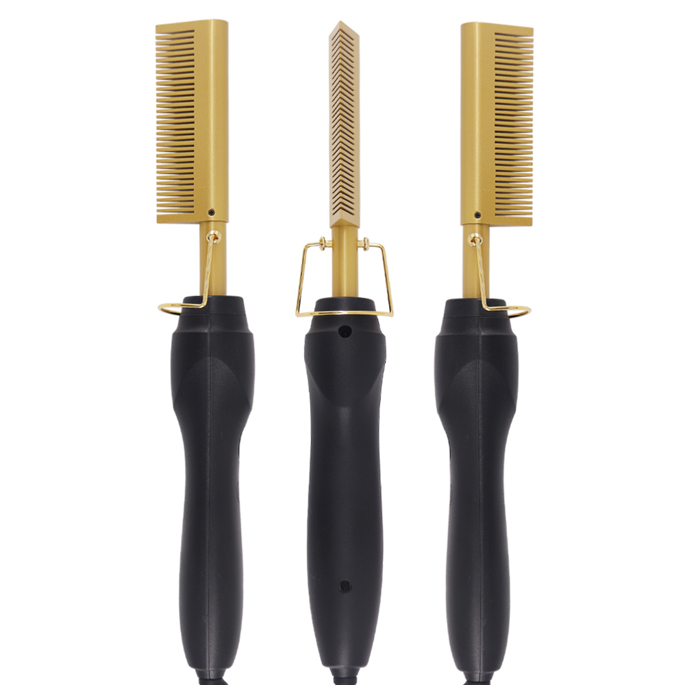 

Hair Straightener Flat Irons Straightening Brush Hot Heating Comb Hair Straight Styler Corrugation Curling Iron Hair Curler Comb
