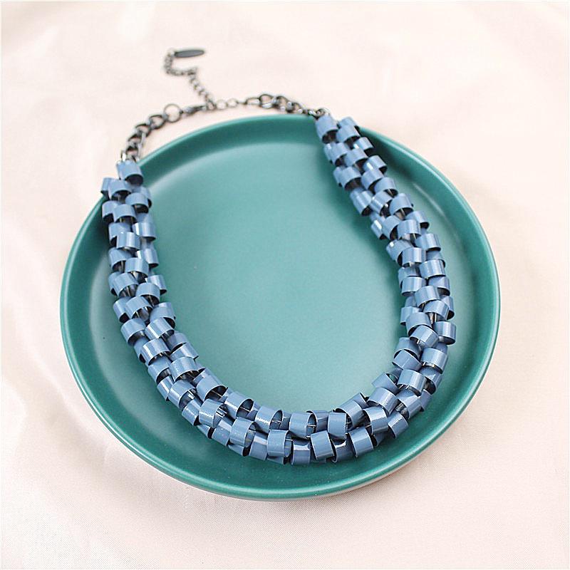 

Chokers Big Statement Handmade Beads Shell Necklace Fashion Women Bohemian Multi-layer Beaded Vintage Long Necklaces Pendants Jewelry