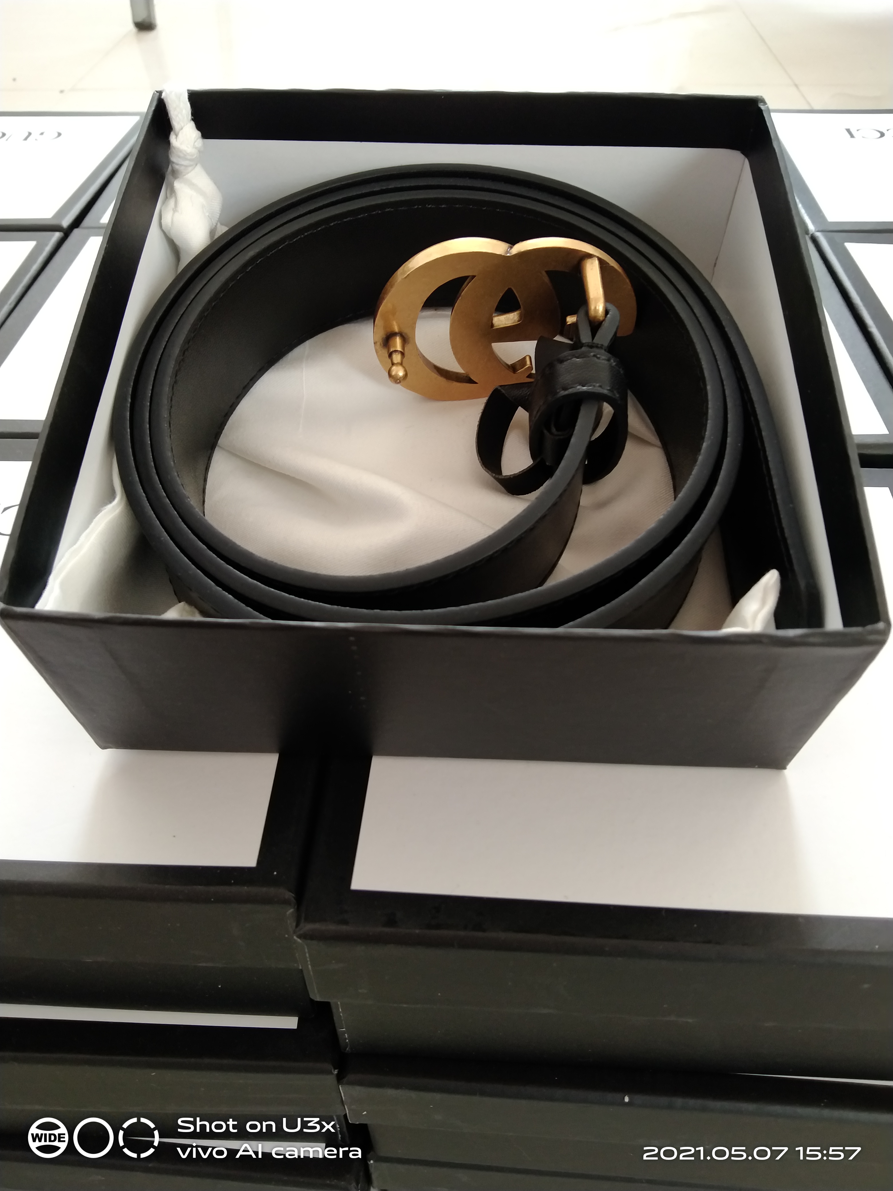 

3.8CM-3.4CM-2.0CM Belts Mens Belts Designer Belt Luxury Belt Leather Business Belts Womens Big Gold Buckle with Box