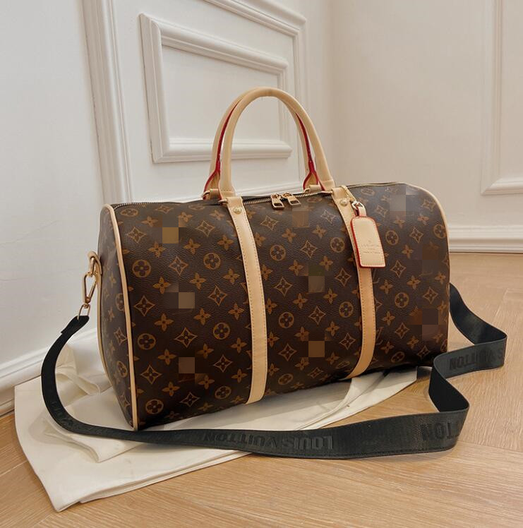 

LVLOUISVITTON bagVUTTON1-5 Designer Handbag 55cm DUFFLE Man Travel Bag Men's Duffel Backpack Outdoor Luggage Male Messenger, 11