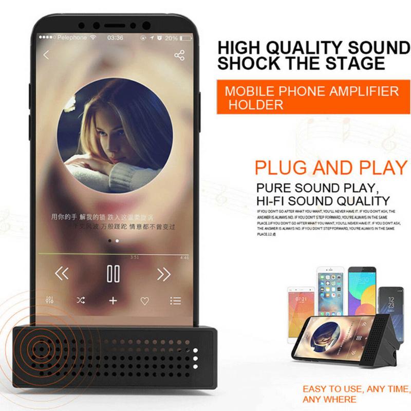 

Cell Phone Mounts & Holders Portable Holder Bracket Easy Operation Audio Lightweight Space-saving