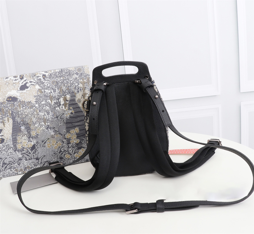 

Woman High Quality PU Leather shoulder Backpacks Women Handbags Canvas Crossbody Backpack Fashion Packs School shoulders Bags Classic Student Bag, White