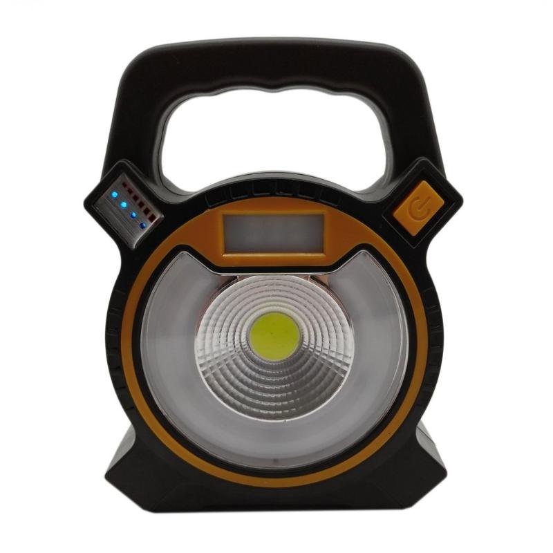 

Solar Lamps ICOCO Portable Power Light Creative Clock Shape Handheld Rechargeable LED Lamp Outdoor Camping Working Lantern