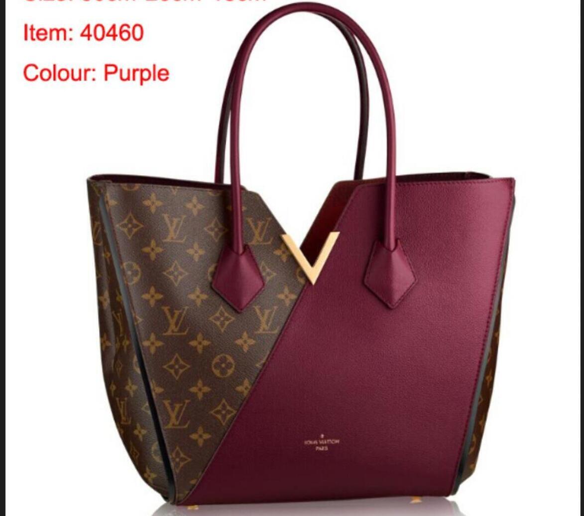 

1-7 LV LOUIS 1 VITTON KIMONO Luxury New Printed Color Matching Handbag Women's Bag Fashion Tote Large Capacity Shoulder bag, Red;black