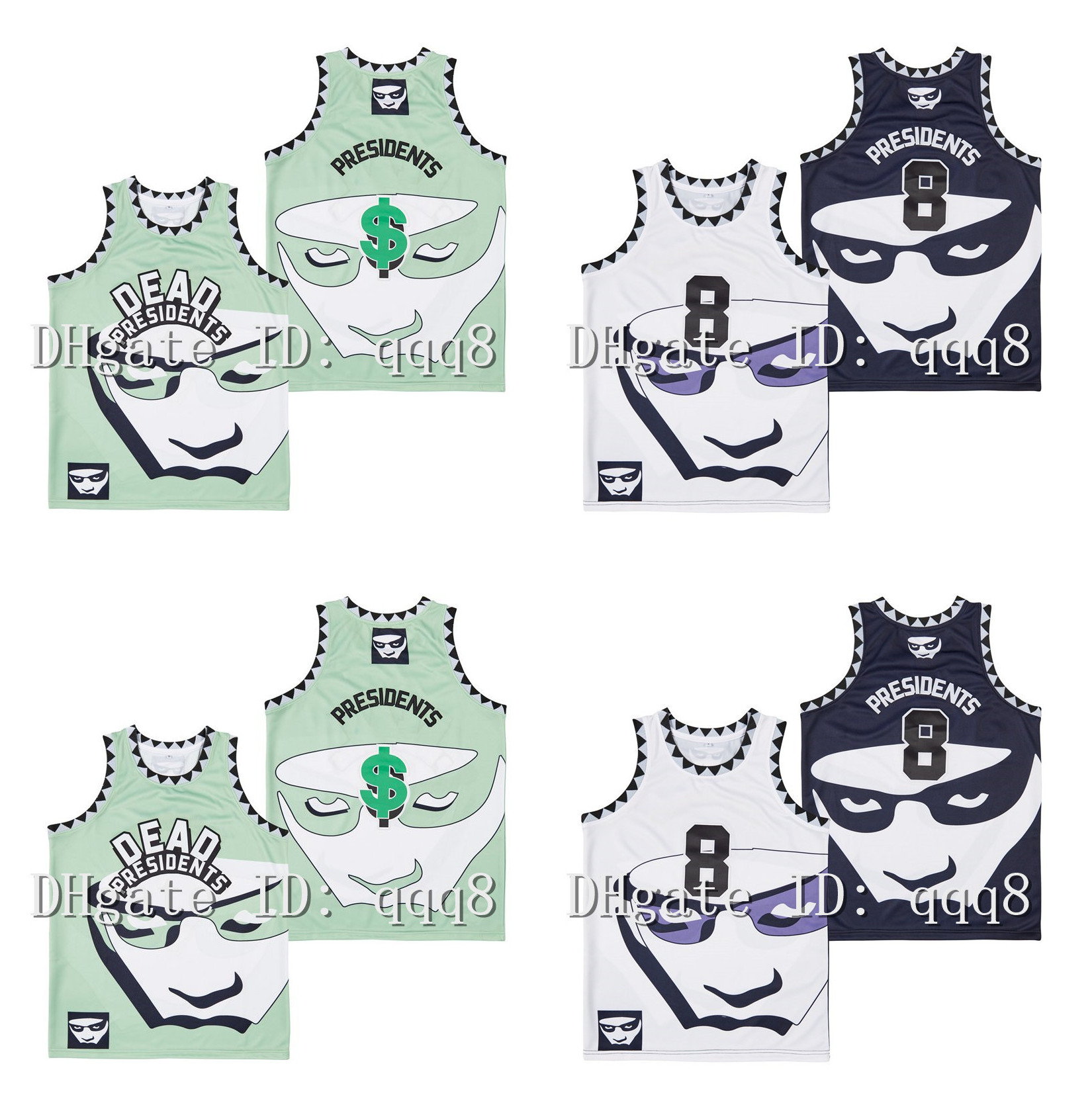 

8# DEAD PRESIDENTS CONSPIRACY JERSEY Basketball Jersey, As pic