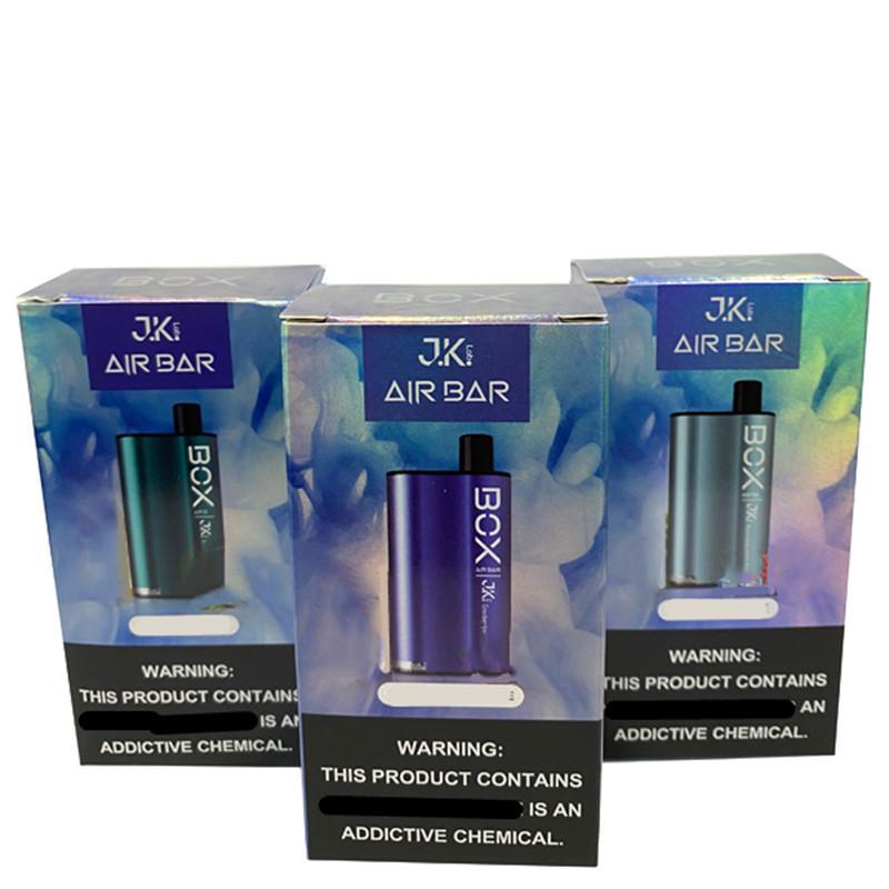 

Air Bar Box Disposable Vape Pen Pod Device cigarettes 3000 Puffs Disposable E cigarette 1500mAh Battery Pre-filled Pods Vaporizers
