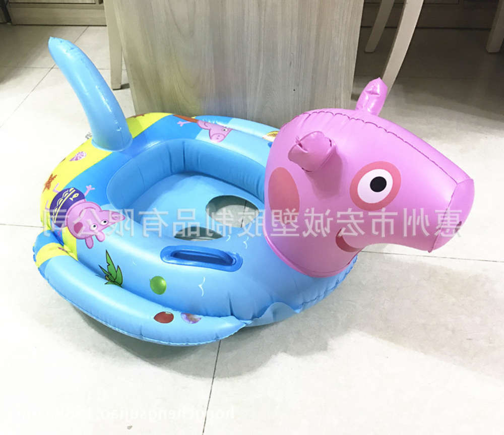 

Swimming ring Children's swimming White Swan Flamingo zebra seat baby inflatable water child sitting circle