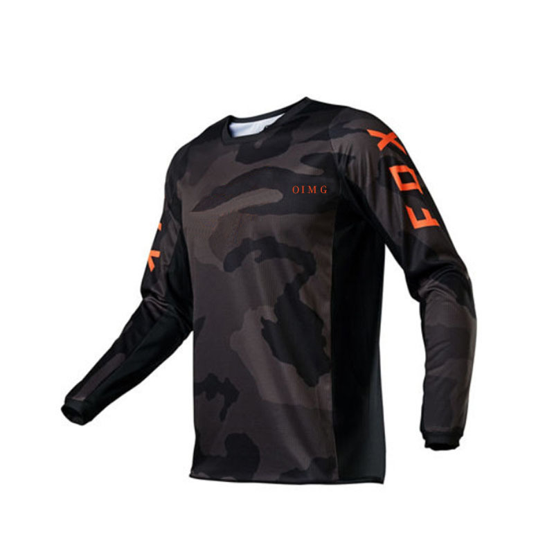 

007 2021 Men's Downhill Jerseys RACE FACE Mountain Bike MTB Shirts Offroad DH Motorcycle Jersey Motocross Sportwear Clothing cool and refreshing X0503, Cycling jersey