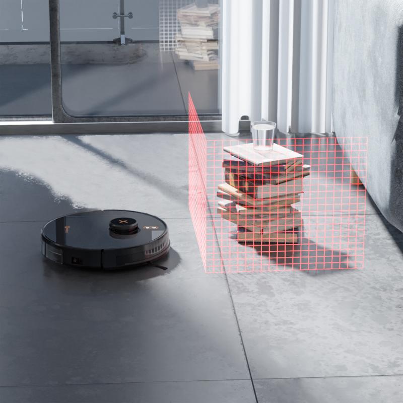 

Vacuum Cleaners NEATSVOR X600 Pro Laser Navigation Robot Cleaner 6000PA Strong Suction Map Management Sweep Floor And Wipe In One