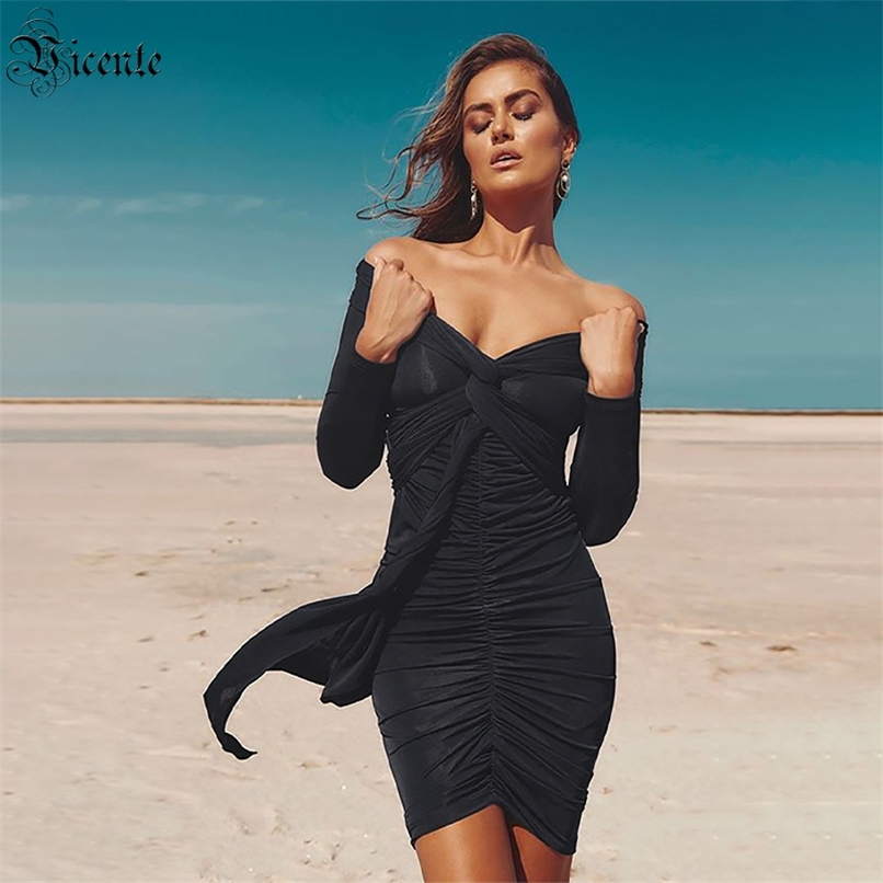 

Female Dress Star Party Decoration Banquet Black Strapless Draped Design 210520