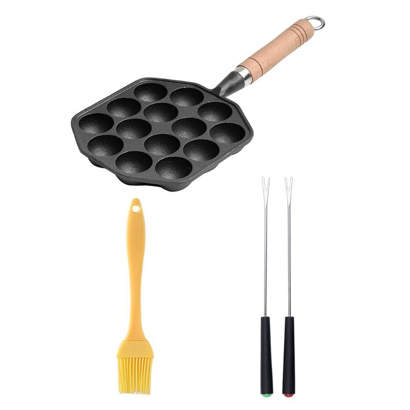 

Pans 1 Set Takoyaki Pan Nonstick Baking Tray DIY Tool (Assorted Color)