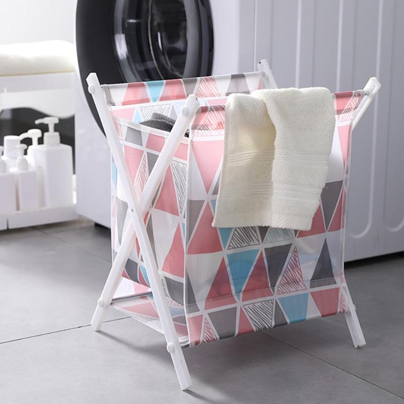 

Clothes Storage Basket Waterproof Laundry Organizer Collapsible Large Hamper For Home Clothing Children Toy Bags