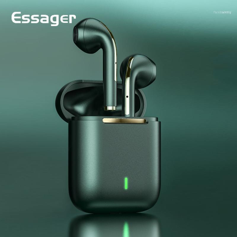 Essager J18 TWS Bluetooth Headphones Headset True Wireless Earbuds In Ear Stereo Earphones Buds For Phone11-image-711933776
