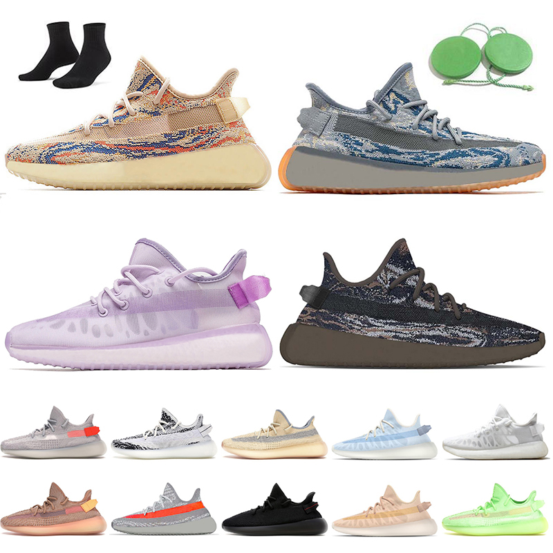 

Top Fashion Outdoor Sports Running Shoes Women Mens Yeezys 350 v2 MX Oat Blue Purple Rock Mist Mono Ice Static Beluga Reflective Kanye West Trainers Sneakers, C8 max oat 36-45