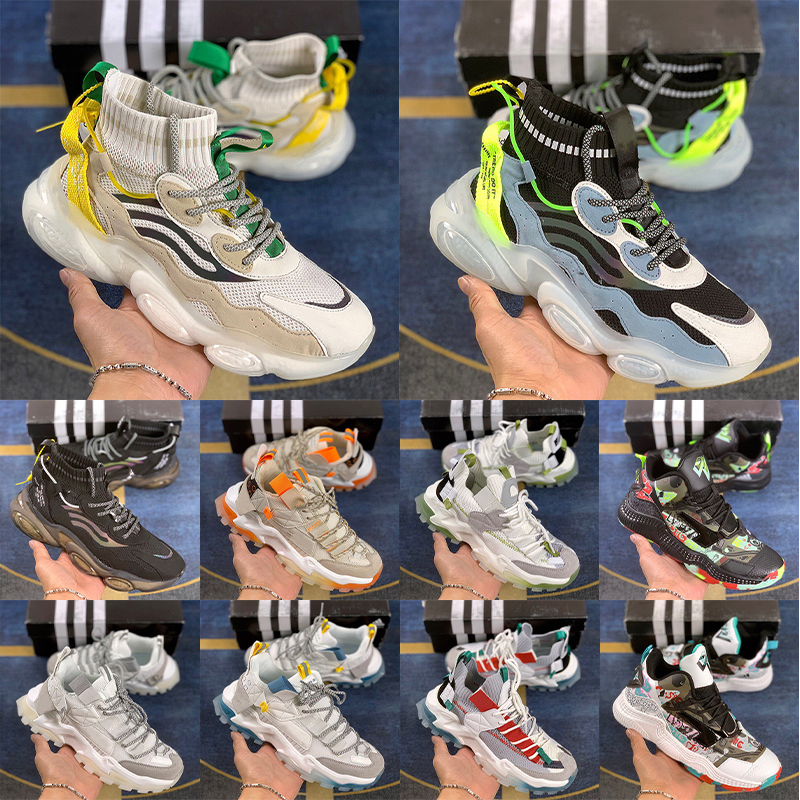 

2022 Newest Sneakers Men Casual Designer Running Shoes Brown Green Blue Print Orange Olive Triple Black Whitebreathable Fashion Luxury Mens Trainers, A5 40-44