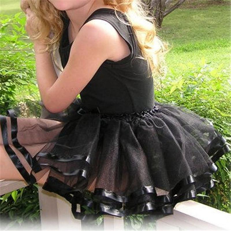 

Skirts Baby Girls Skirt Bowknot Pettiskirt Elastic Band Mesh Tutu Girl Princess Party Stage Performance Dance Costume Short, Blue