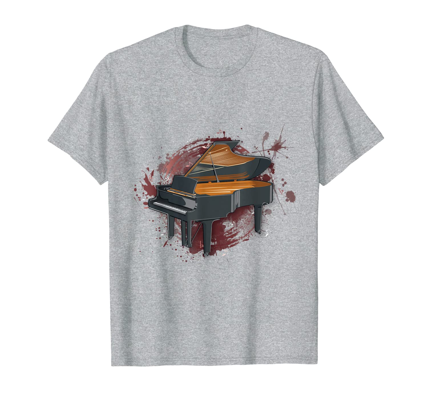 Grand Piano T-Shirt Instrument Gift for Musicians-image-701949790