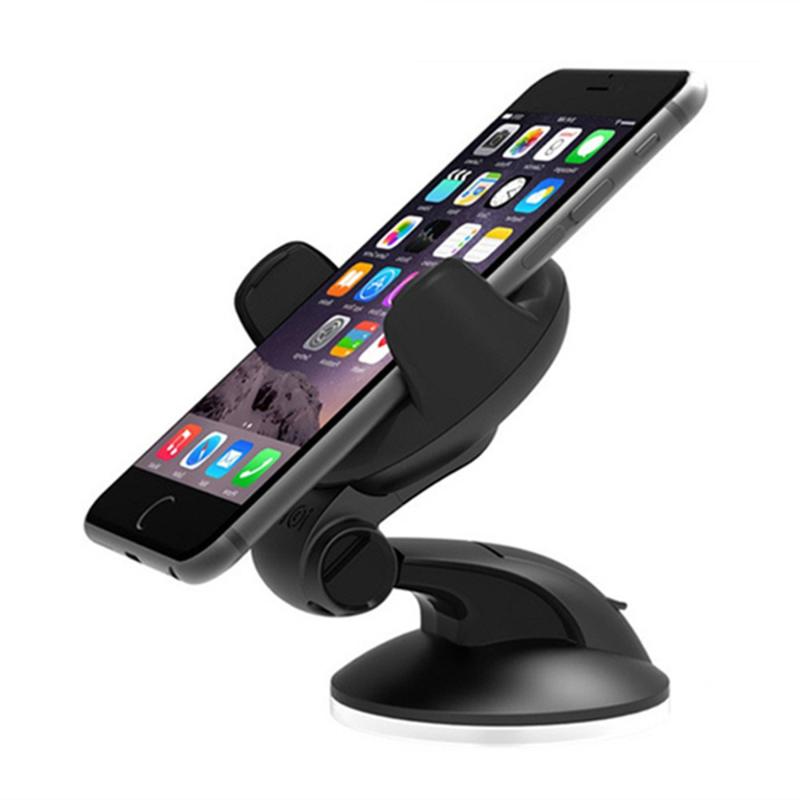 

Cell Phone Mounts & Holders Car Holder For X XS 8 7 Plus Windshield Mount Stand Suction Cup S9 Auto Support