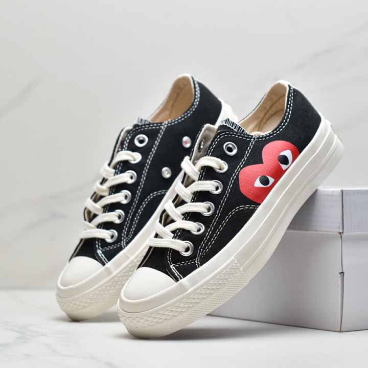 

Spring autumn unisex canvas low-top and high casual shoes sports classic transport flat soft bottom comfortable love printing outdoor daily, Black