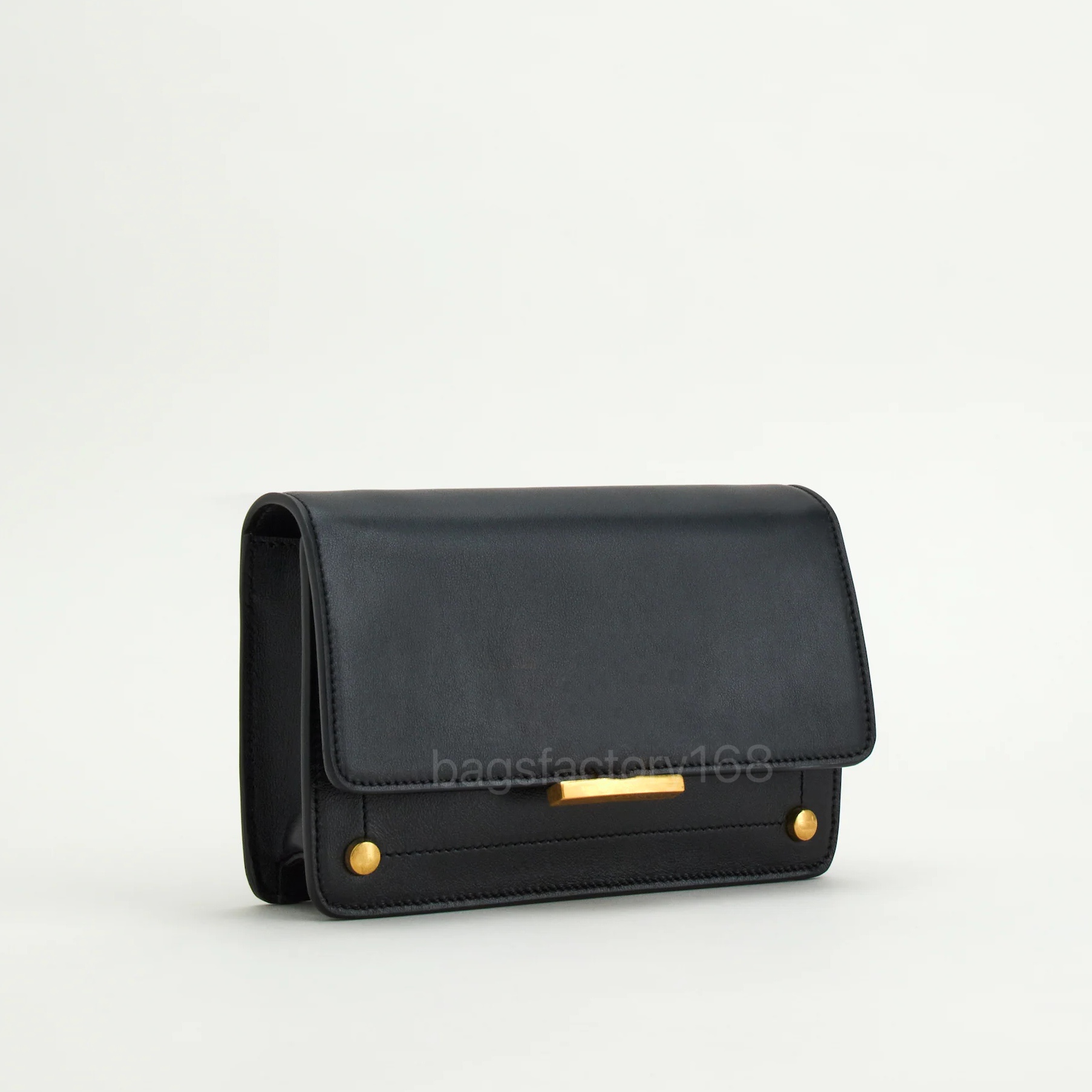 

Italian luxury leather goods plain color cross-body bag metal letter buckle logo mini pockets celebrity street fashion modern shoulder bags casual high-grade custom, Customize