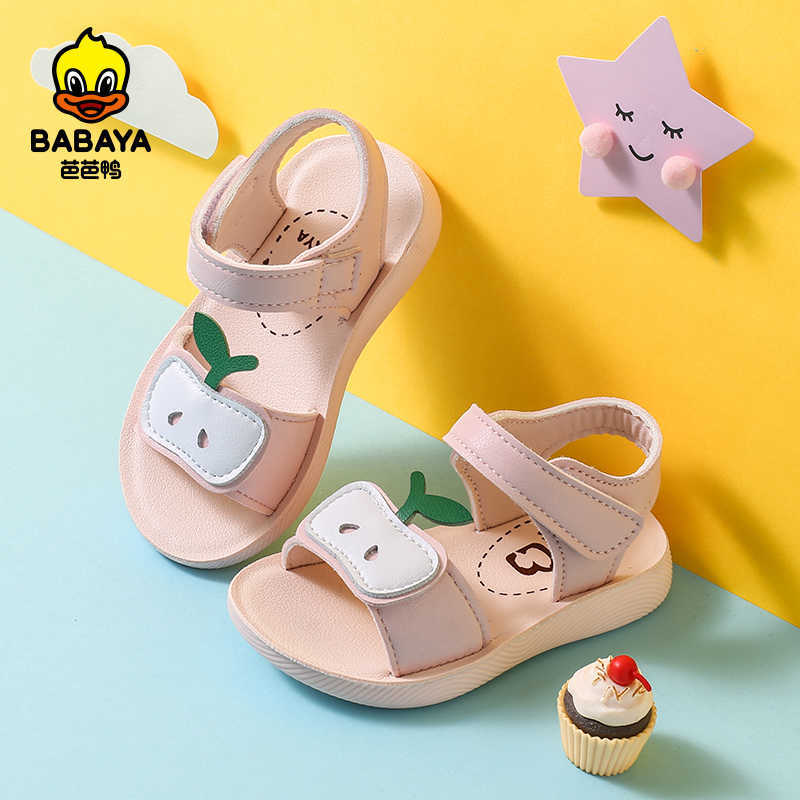 

babaya children's sandals baby casual shoes 2021 summer new open-toed baby boy beach shoes girls shoes C0602, Pink
