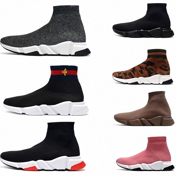 

Sock Speed Trainers balencaiga shoes trainer Black Red Triple 1.0 Flat Socks Boots Sneakers Casual Shoe 35-45 0202 H4ea#