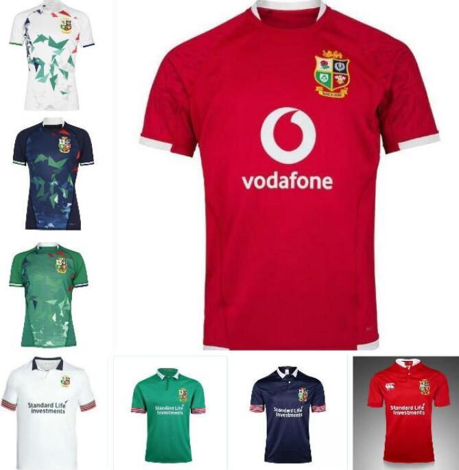 

Jerseysize -20 21 S-5XL & Irish rugby British lions HOME training shirt, Black