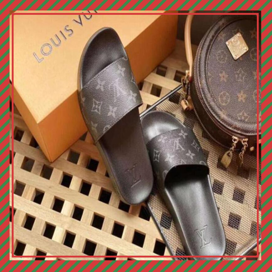 

Men Women Sandals Shoes Summer Fashion Flat Sandals Slipper Flip Flop jm007 new LV LOUIS bag VITTON women, Black