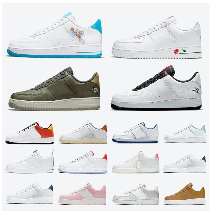 

37Color Toon Squad 1 low Casual shoes Zig Zag Silver Heel Brace Remix Sketch Pack Sticker Velcro Patches Misplaced Multi men women trainers sports sneakers, A27